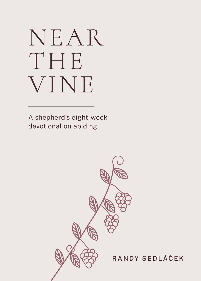 Near the Vine, shepherd&rsquo;s edition, by Randy Sedl&aacute;ček &mdash; front cover